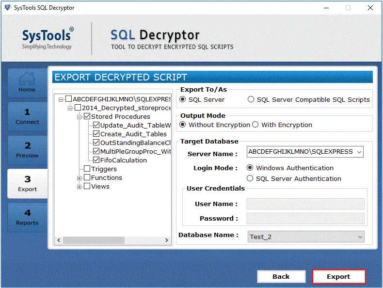 sql Decryptor